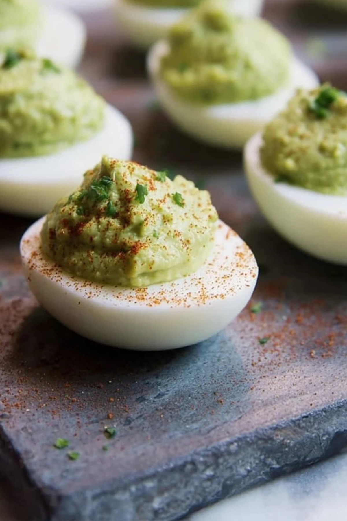 Avocado Deviled Eggs (10)