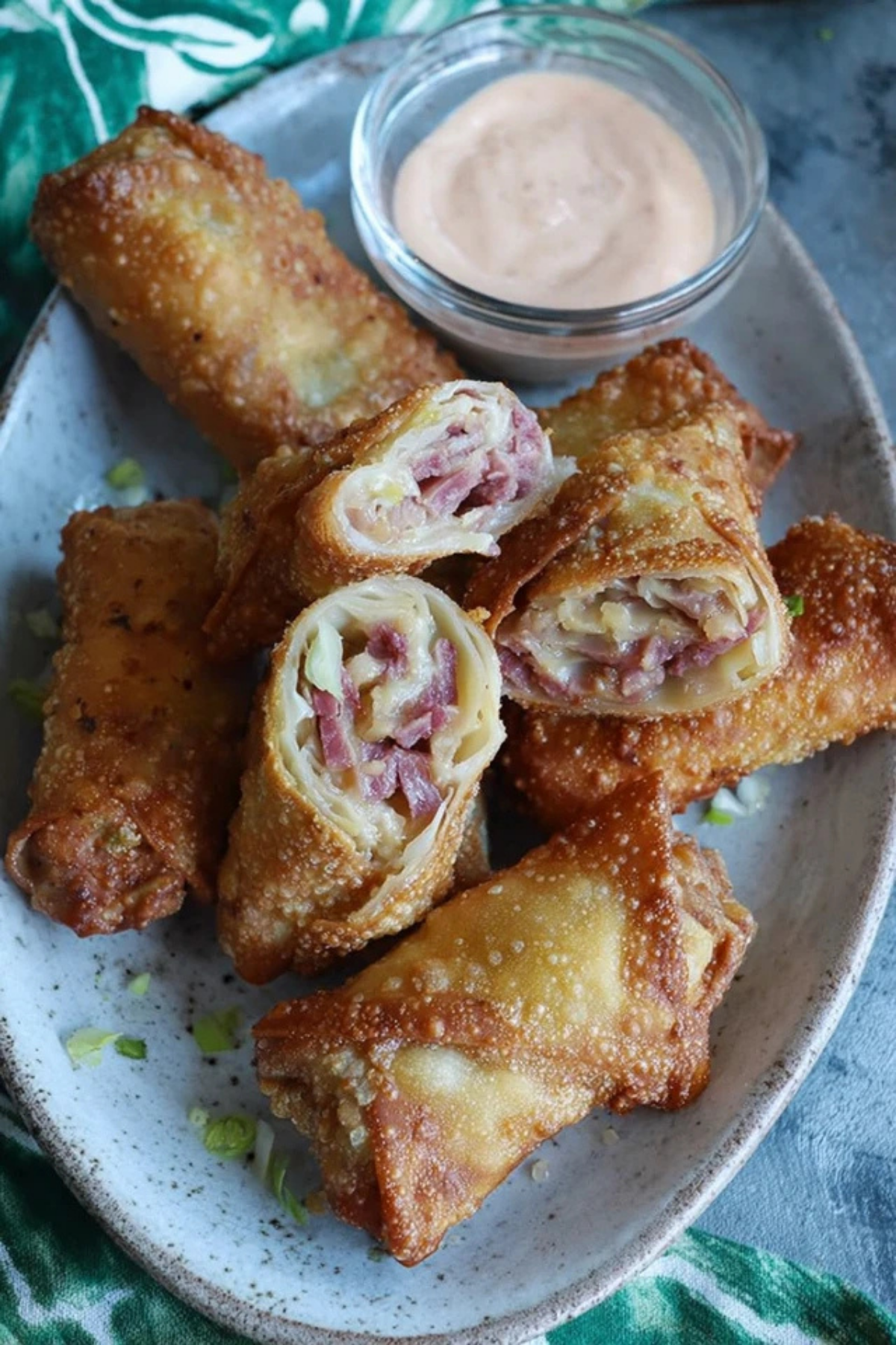 Crispy Reuben Eggrolls: Easy Deli-Style Appetizer - What To Cook