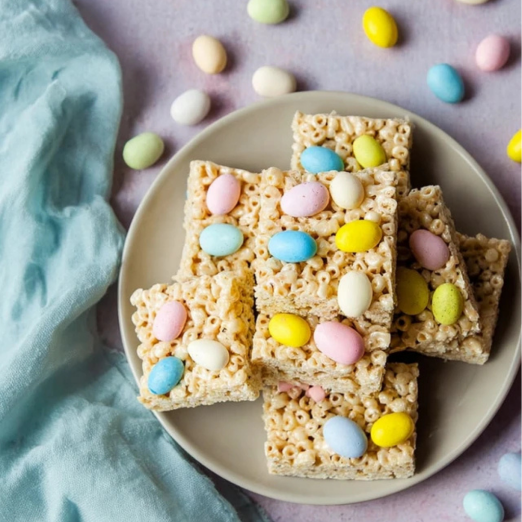 Easy Easter Rice Krispie Treats Recipe - What To Cook