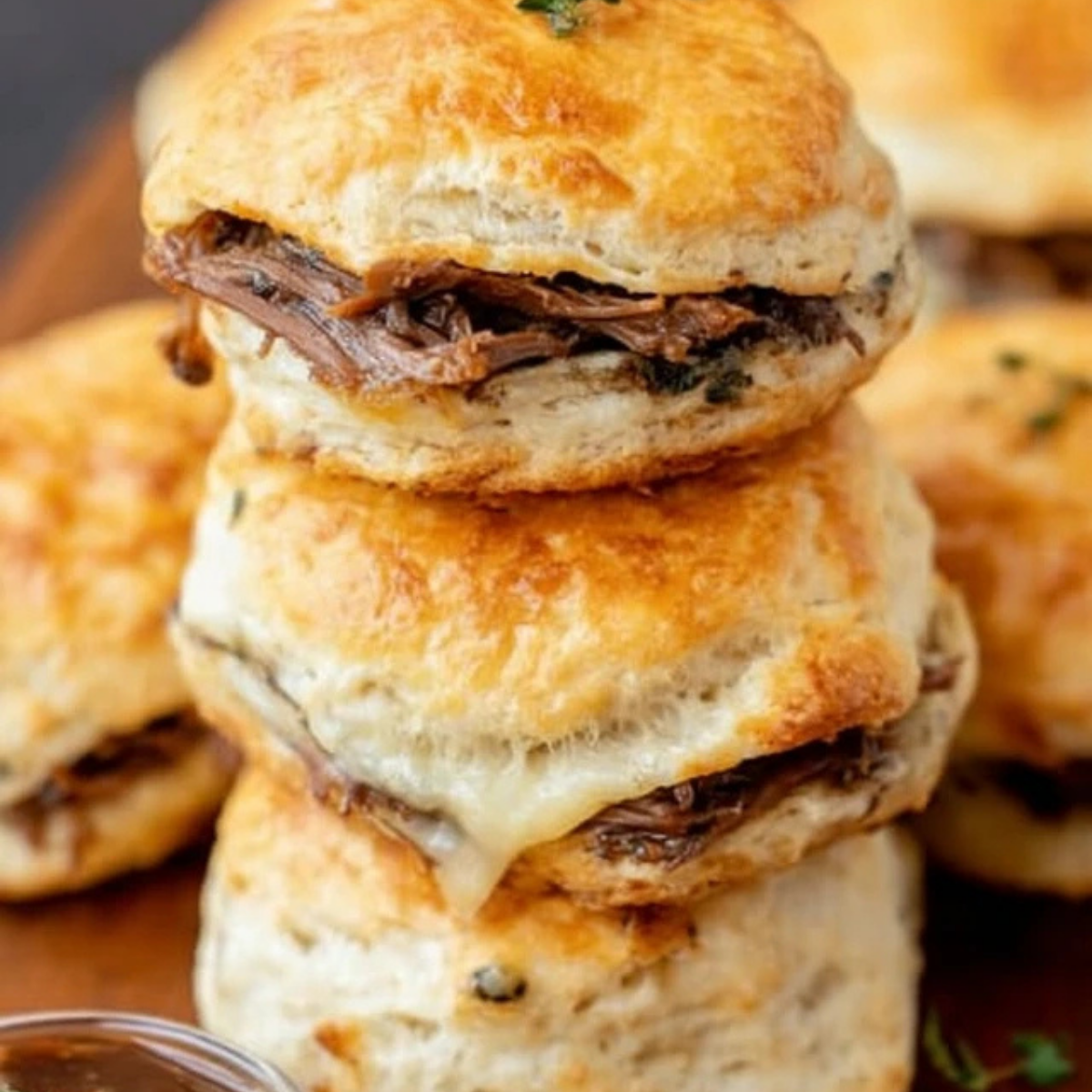 French Dip Biscuits