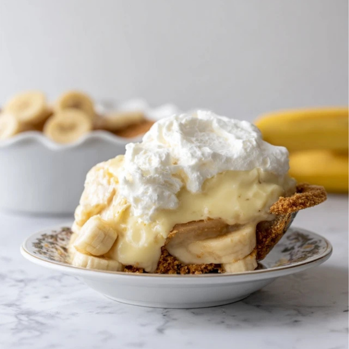 Banana Pudding Pie