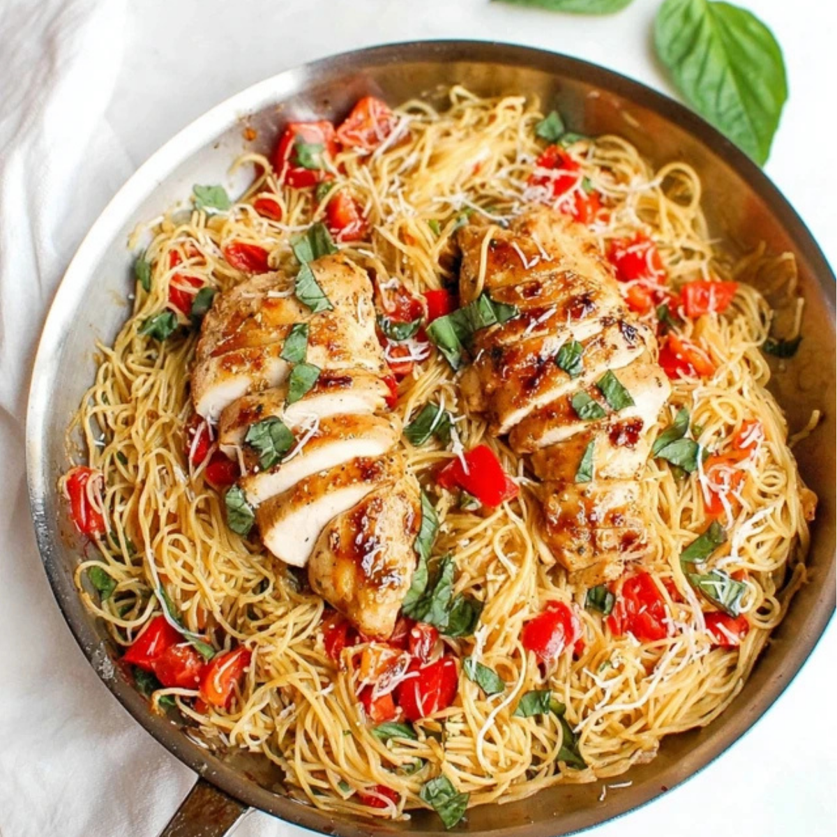 Bruschetta Chicken Pasta