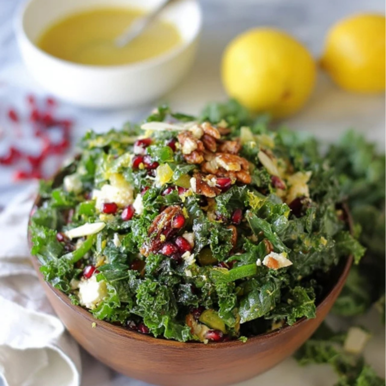 Kale Salad with Meyer Lemon Vinaigrette