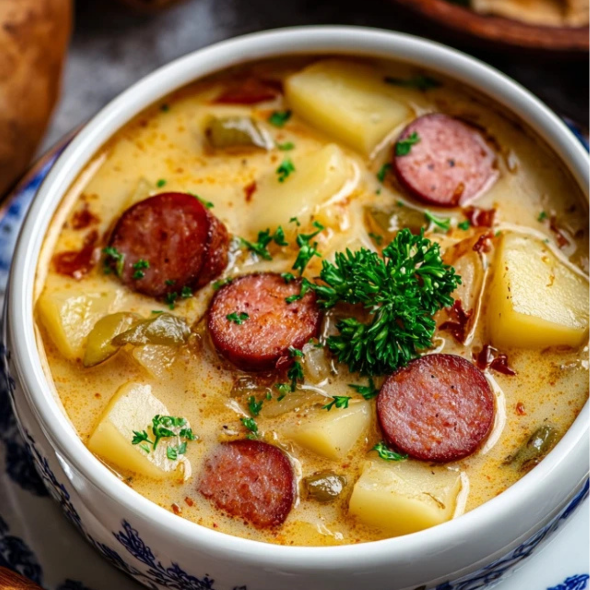 Kielbasa Potato Soup