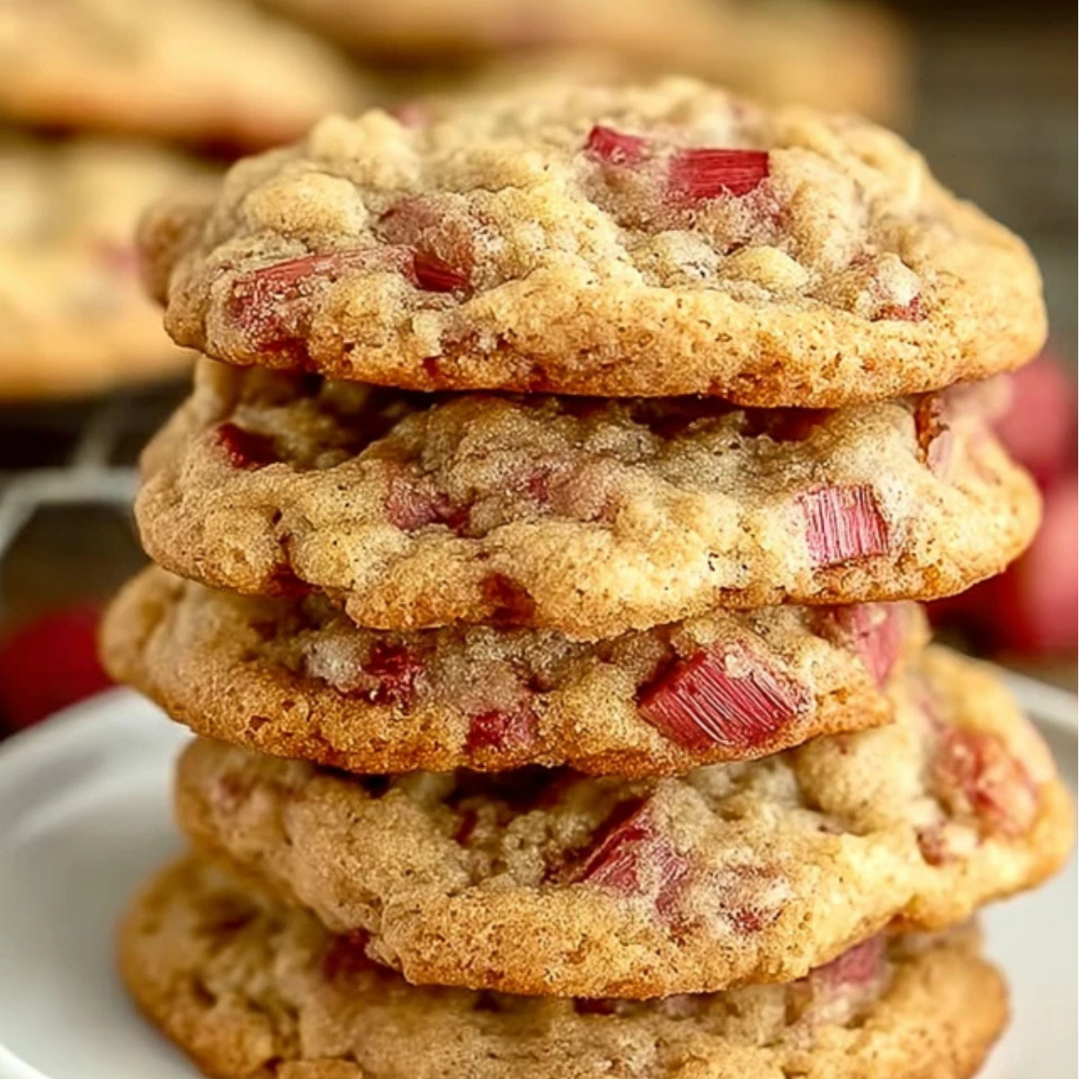 Magical Rhubarb Cookies