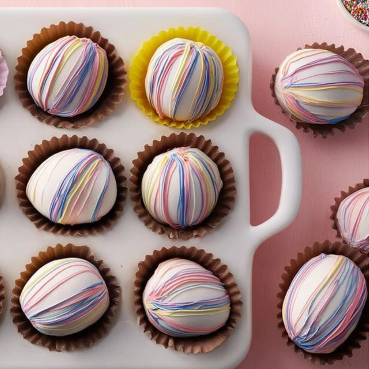 Marshmallow Easter Eggs