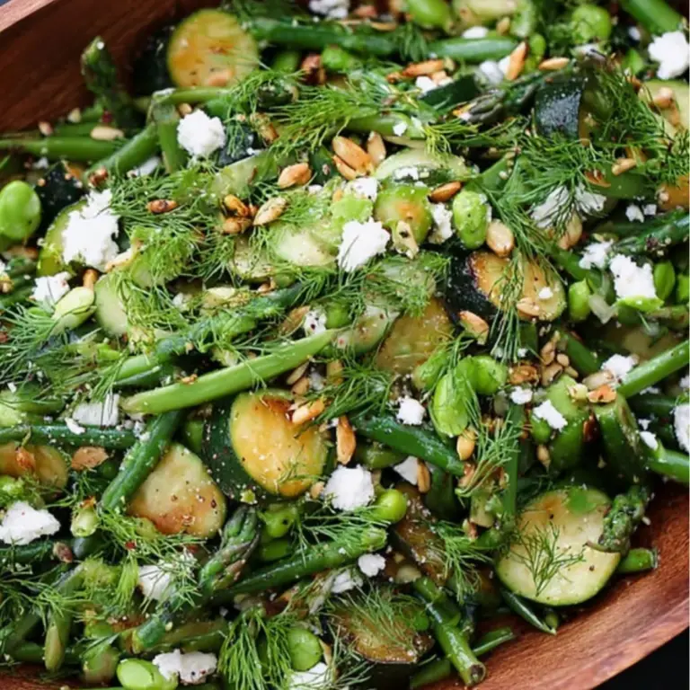 Sautéed Spring Vegetable Salad