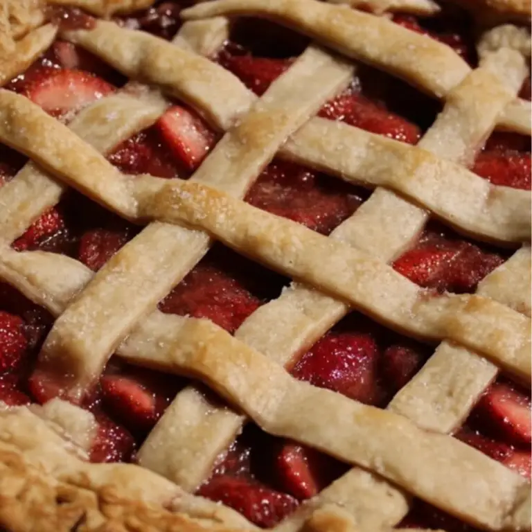 Spiced Strawberry Rhubarb Pie – Easy, Flavorful Dessert