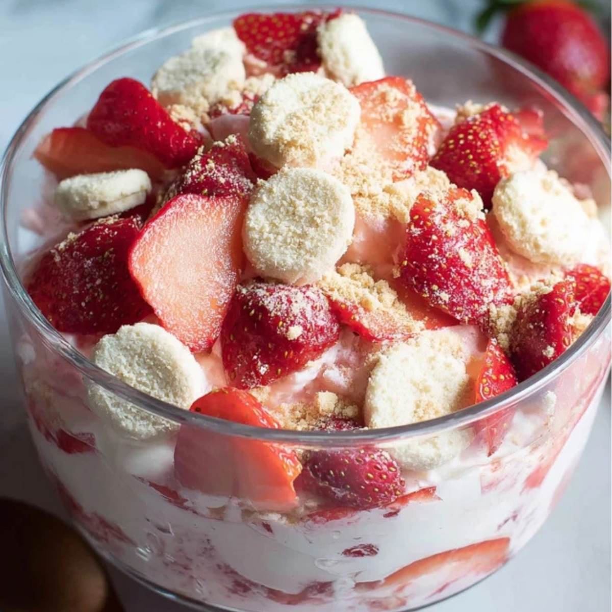 Strawberry Shortcake Fruit Salad