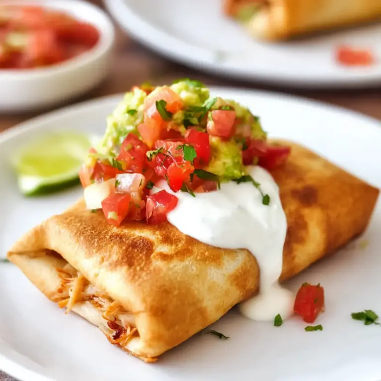 Chicken Chimichangas