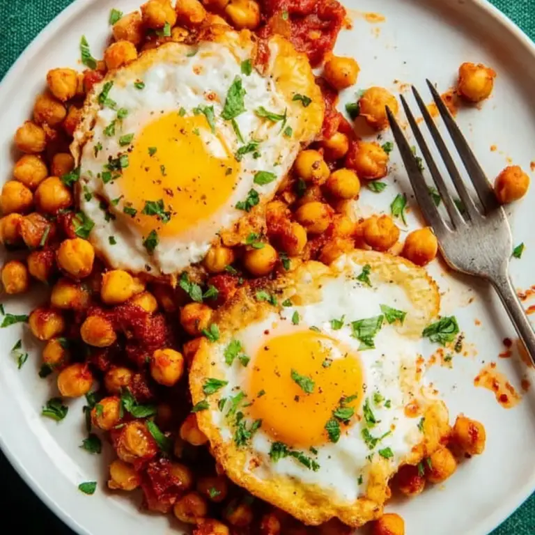 Chickpea Fried Eggs