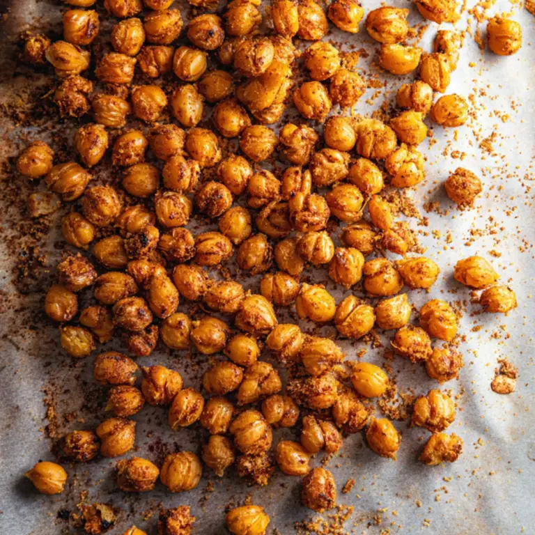 Crispy Crunchy Chickpeas