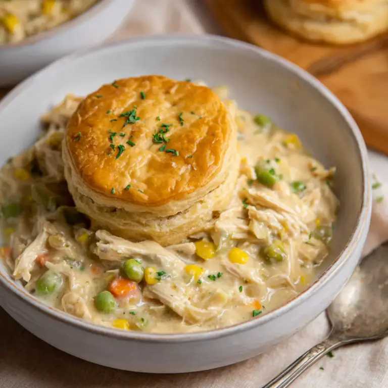 Crock Pot Chicken Pot Pie