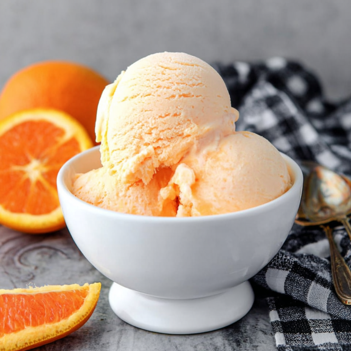 Orange Creamsicle Ice Cream