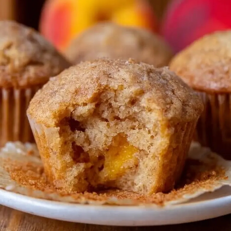 Peach Muffins