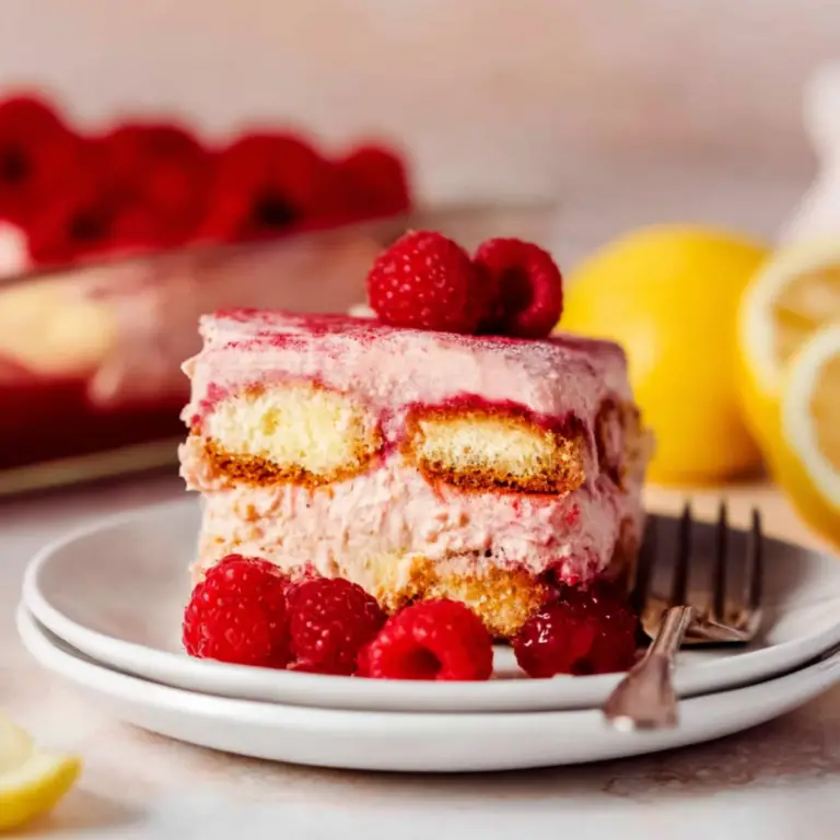 Raspberry Tiramisu