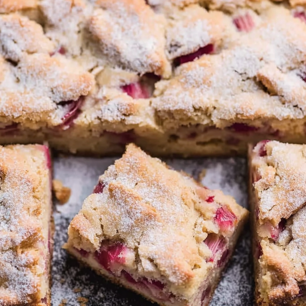 Rhubarb Breakfast Cake
