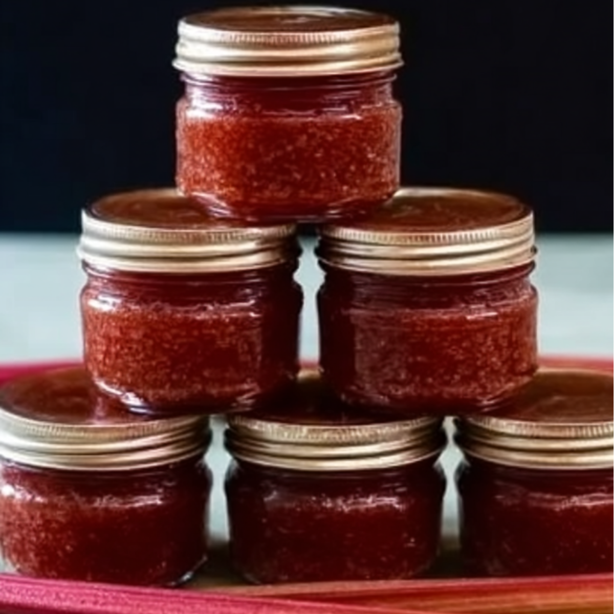 Rhubarb Cinnamon Jam