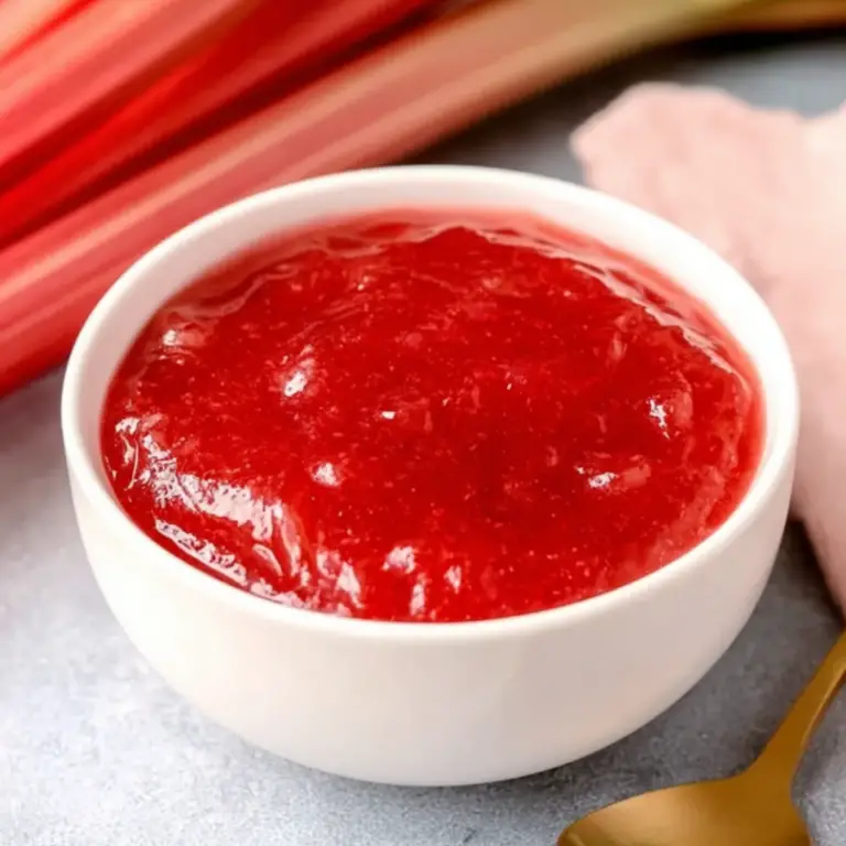 Rhubarb Jam Without Pectin