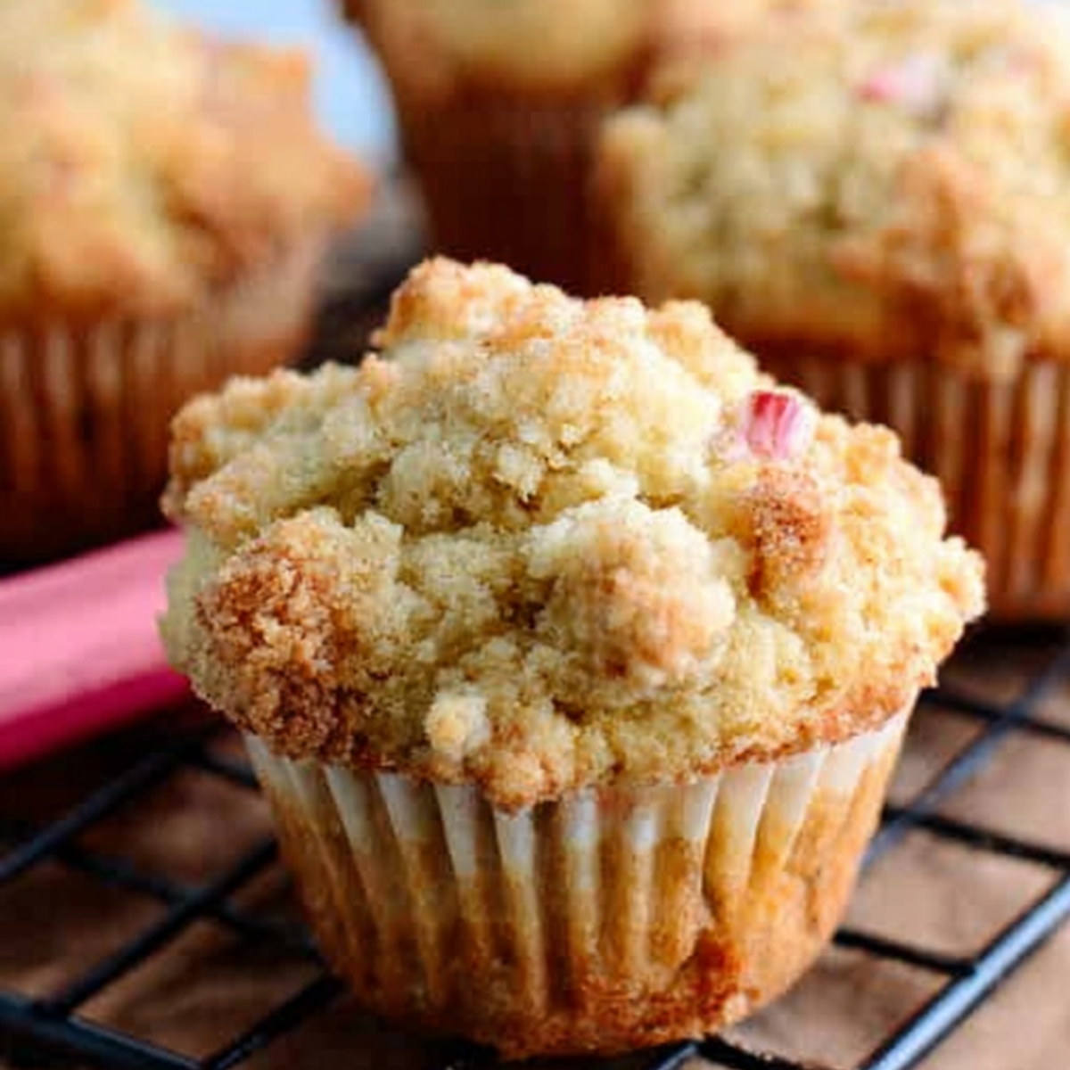 Rhubarb Muffins
