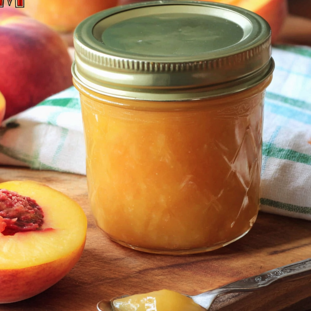 Vanilla Peach Jam