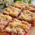 Strawberry Cheesecake Crumb Bars