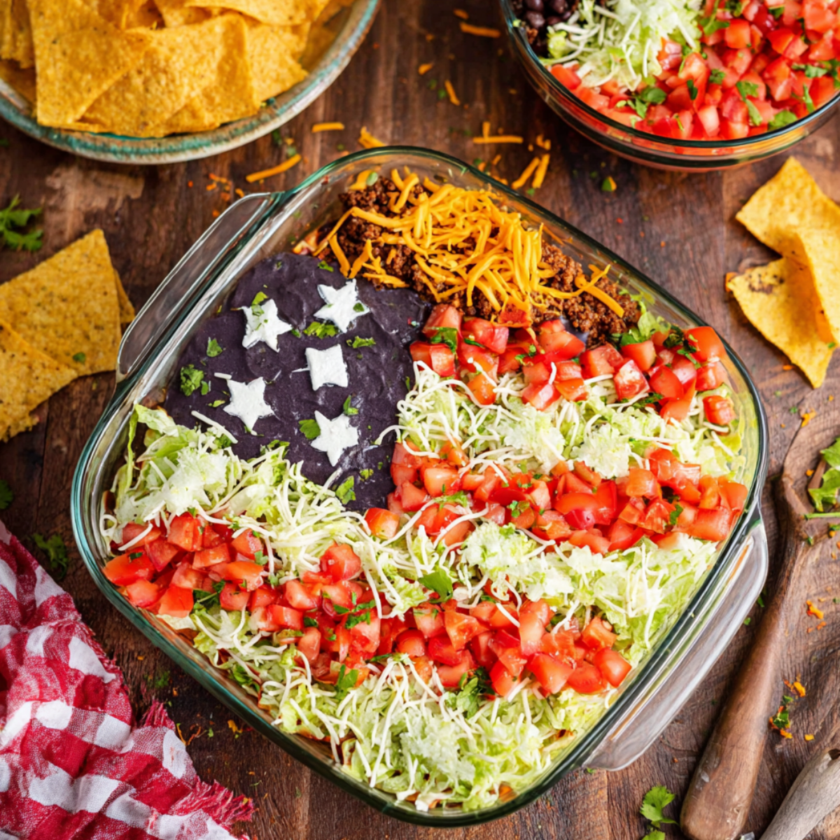 Taco Salad Flag
